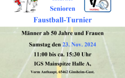 Internes Senioren Faustball-Turnier